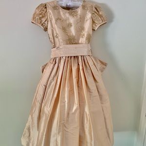 Nicki Macfarlane Peach Pink “Lily” Dress